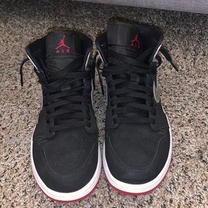Jordan Red, black and silver 1’s